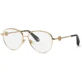 Roberto Cavalli Vrc068v Woman Glasses Doré Femme
