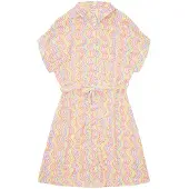 Tom Tailor Robe Sans Manches Allover Printed