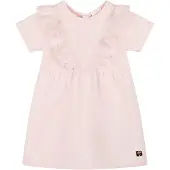 Carrement Beau Y02062 Short Sleeve Dress Rose 12 Months Fille