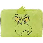Loungefly Porte-monnaie Grinch à fermeture éclair Vert Vert One Size