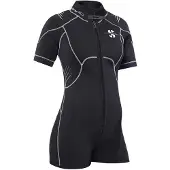 SCUBAPRO Hybrid 6 Mm Woman Short Sleeve Shorty Noir XL Femme