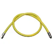 Metalsub Regulator Hose Jaune 152 cm