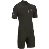 SCUBAPRO Oneflex F-zip Man 2.5 Mm Short Sleeve Shorty Noir S Homme
