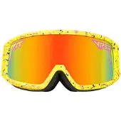 Pit Viper The Gogglés 1993 Ski Goggles Jaune Rainbow Mirror + Purple Clear/CAT3-CAT0