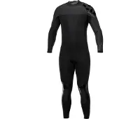 Bare Revel 3/2 Mm Diving Wetsuit Noir M Homme