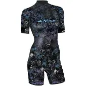 Epsealon Spearfishing 2.5 Mm Woman Short Sleeve Shorty Noir M Femme