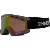 Sinner Batawa Ski Goggles Gris Double Orange Vent/CAT2
