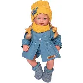 MuÑecas Guca Poupée Guca Ana, bleu, pour enfants de 3 à 6 ans. Poupée Guca Ana, bleu, pour enfants de 3 à 6 ans