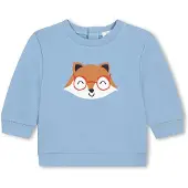 Carrement Beau Y30281 Sweatshirt Bleu 4 Years Garçon