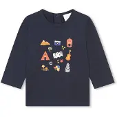 Carrement Beau Y30286 Long Sleeve T-shirt Gris 12 Months Garçon