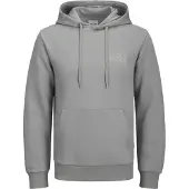 Jack & Jones Sweat-shirt gris / blanc