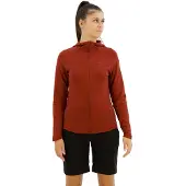 Odlo Ascent Pw 220 Full Zip Fleece Rouge XL Femme