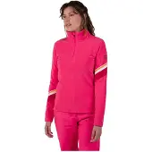 Rossignol Strawpile Half Zip Fleece Rose S Femme