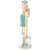 Woomax Wooden Cleaning Set 6 Pieces Multicolore 3 Years Enfants