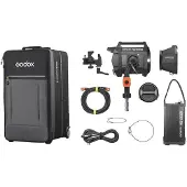 Godox KNOWLED RGB Light avec sac de transport MG1200R K1 (éclairage de studio), Lumière continue, Multicolore