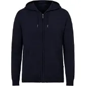 CASH-MERE.CH Vestes en maille bleu nuit