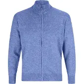 CASH-MERE.CH Vestes en maille azur