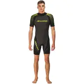 Salvimar Surfshell 2.0 Mm Short Sleeve Shorty Noir 2XL Homme