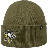47 Brand Hommes, Bonnet, Bonnet Haymaker Pittsburgh Penguins, Vert