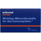 Orthomol VET Immun - Micronutriments pour le soutien du système immunitaire - avec vitamine C, vitamine D et zinc - ampoules buvables/comprimés, 7 portions quotidiennes