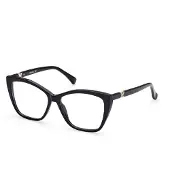 Max mara Lunettes de Vue MM5036 54/14/140 Shiny black Front acetate WOMAN MM5036