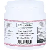 Vita Natura D-Mannose gélules 500mg, 60 pcs KAP