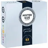Mister Size Smooth Extra Fine Size 53 Condoms 36 Units Clair