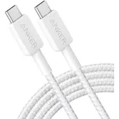 Anker Cablu alimentare si date , USB Type-C (T) la USB Type-C (T), 1.8m, Alb, "A81F6G21"