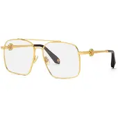 Roberto Cavalli Vrc028 Glasses Jaune,Doré