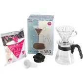 Hario V60-02 Kit verseur plastique transparent