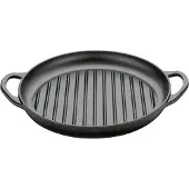 Küchenprofi Poêle à griller PROVENCE 2 poignées 30cm noir
