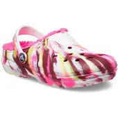 Crocs Classic Lined Marbled T Clogs Rose EU 19-20 Fille