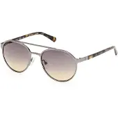 GUESS Gu00211 Sunglasses Argenté Homme
