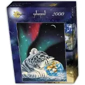 Grafika Puzzle Schim Schimmel - Earth Light - 2000 pièces paysage