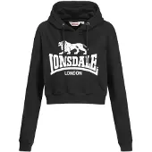 Lonsdale Sweat-shirt 'Roxeth' noir / blanc