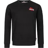Lonsdale Sweat-shirt 'Lympstone' rouge / noir / blanc