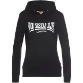 Lonsdale Sweat-shirt noir / blanc