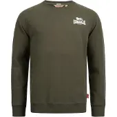 Lonsdale Sweat-shirt 'Longridge' olive / blanc