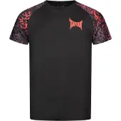 TAPOUT T-Shirt fonctionnel 'Taproot' violet foncé / rouge / noir