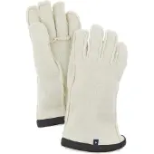 Hestra Heli Ski Wool Liner, gants intérieurs, blanc