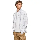 Pepe Jeans Lorian Long Sleeve Shirt Beige M Homme