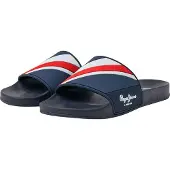 Pepe Jeans Texture Slides Bleu EU 41 Homme