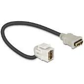 DeLOCK Keystone HDMI A femelle avec câble