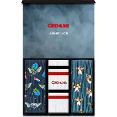 Jimmy Lion Athletic Gremlins Crew Socks 3 Pairs Bleu EU 36-40