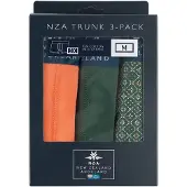 NZA Caden Boxers 3 Units Vert,Orange XL Homme
