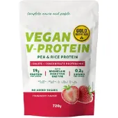 Gold Nutrition V Vegan Protein Strawberry 720g Clair