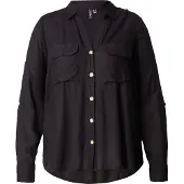 Vero moda Chemisier 'VMBumpy' noir