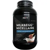 EA Fit Proteines Milk & Eggs 95 micellaire chocolat 2200 g Poudre