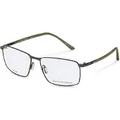 Porsche Design Lunettes de Vue - - P8766 - Marron/olive - Métal - 56/16/140