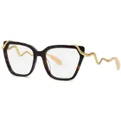 Roberto Cavalli Vrc020m Woman Glasses Noir Femme